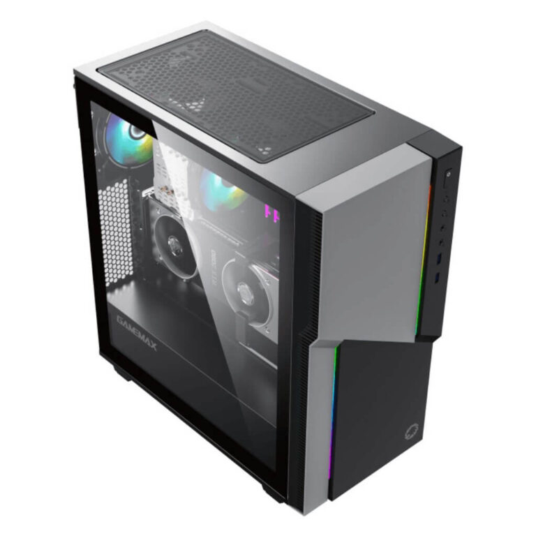 Gamemax Ninja Coc Mid Tower Atx Gaming Case Black