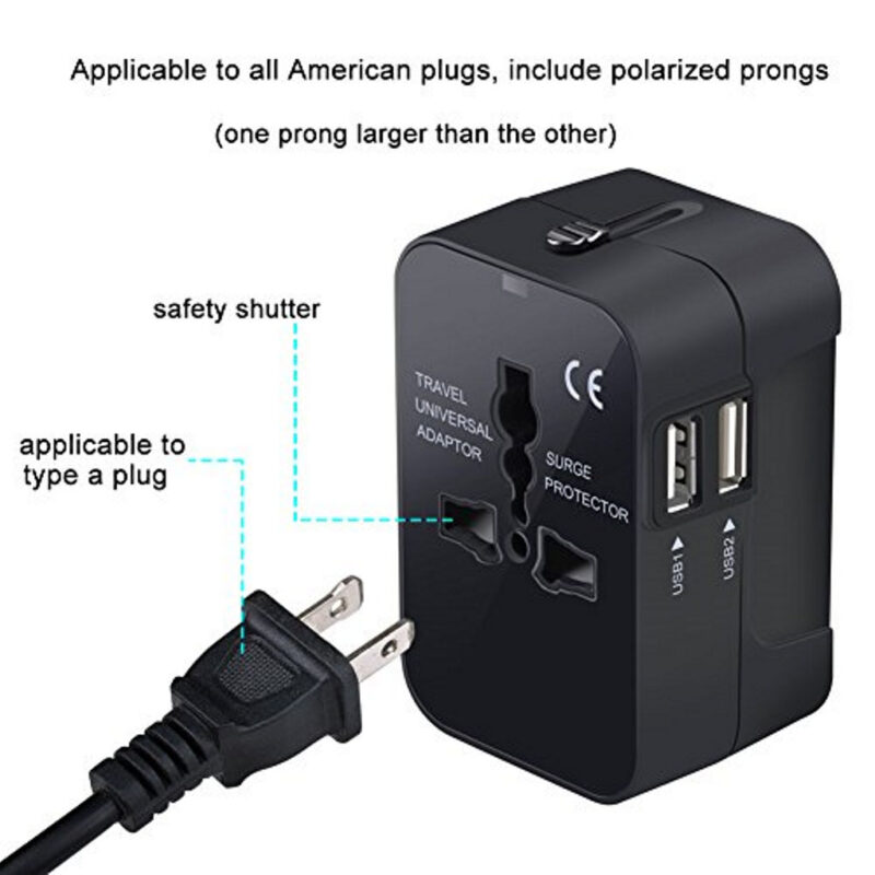 Travel Adapter Worldwide All In One Universal Travel Adaptor 5680