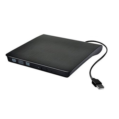 External Ultra-Slim USB 3.0 DVD/CD/VCD RW Superdrive Burner (Black)