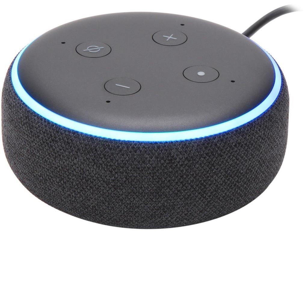 Echo Dot 3rd Gen Smart Speaker with Alexa - Charcoal