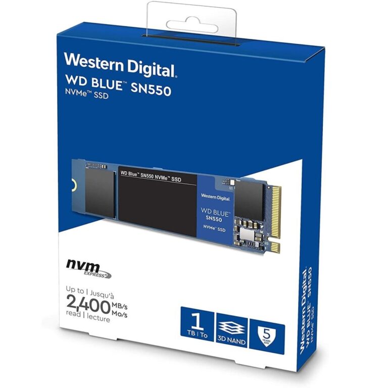 Ssd wd blue sn550 wds100t2b0c обзор