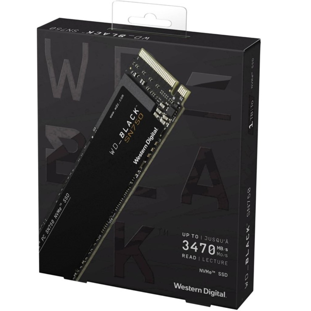 WD Black 1TB SN750 NVMe Internal Gaming SS