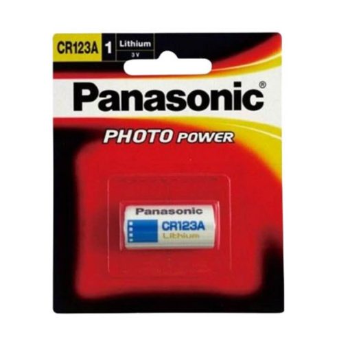 Panasonic CR123A Lithium 3V Photo Power Battery