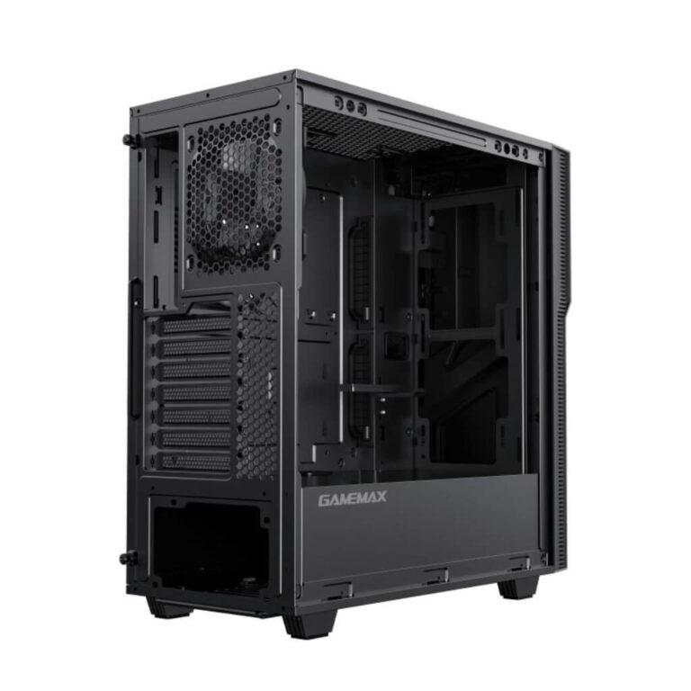 Gamemax Ninja Coc Mid Tower Atx Gaming Case - Black