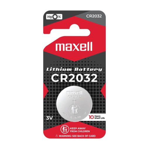 Maxell CR2032 Lithium 3V Coin Cell Battery