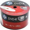 50 Pack HP DVD-R 16x 4.7GB 120Min Blank Disc