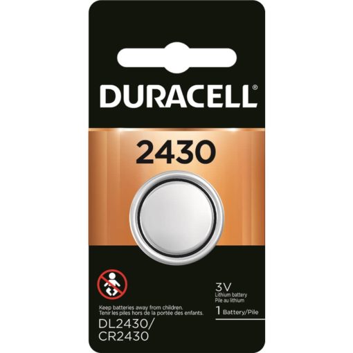 Duracell CR2430 Lithium Battery 3V 1 Pack