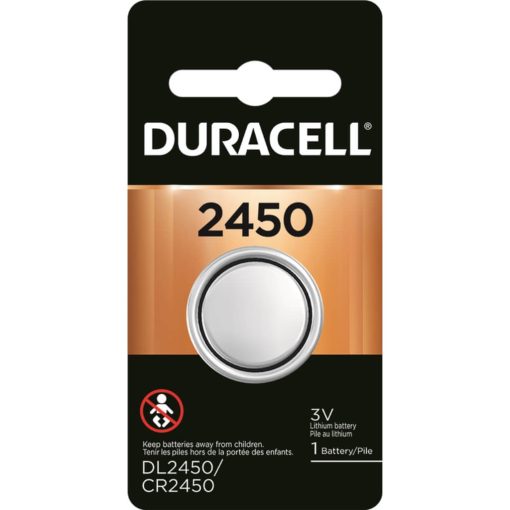 Duracell CR2450 Lithium Battery 3V 1 Pack