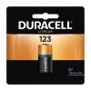 Duracell Lithium 123 Camera Battery 3V 1 Pack