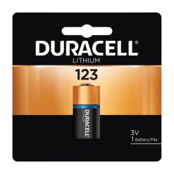 Duracell Lithium 123 Camera Battery 3V 1 Pack