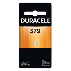 Duracell Silver Oxide 379 Electronic Watch Battery 1.5V 1 Pack