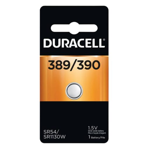 Duracell Silver Oxide 389390 Electronic Watch Battery 1.5V 1 Pack