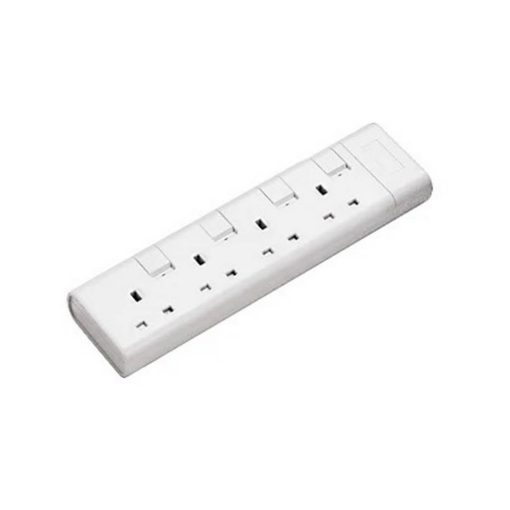 Philips 4 Universal Power Multiplier Extension With Individual Switch 3 Meters