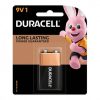 Duracell 9V Alkaline Batteries 1 Pack