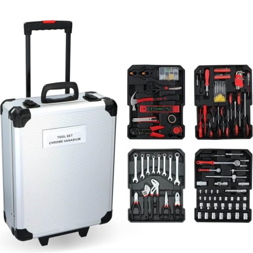 187 Piece Professional Tool Set Chrome Vanadium Trolley