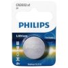 Philips CR2032 Lithium 3V Coin Cell Battery