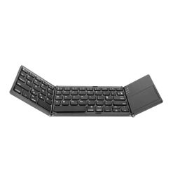 Foldable Bluetooth Mini Keyboard With Touchpad For Smartphones And Tablets