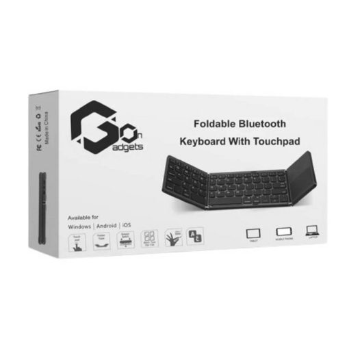 Foldable Bluetooth Mini Keyboard With Touchpad For Smartphones And Tablets - Image 5