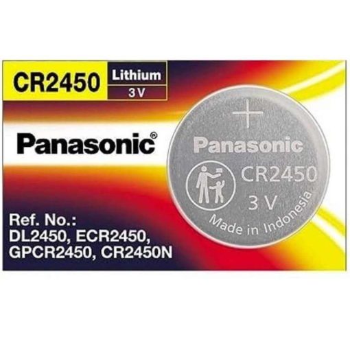 Panasonic CR2450 Lithium 3V Coin Cell Battery