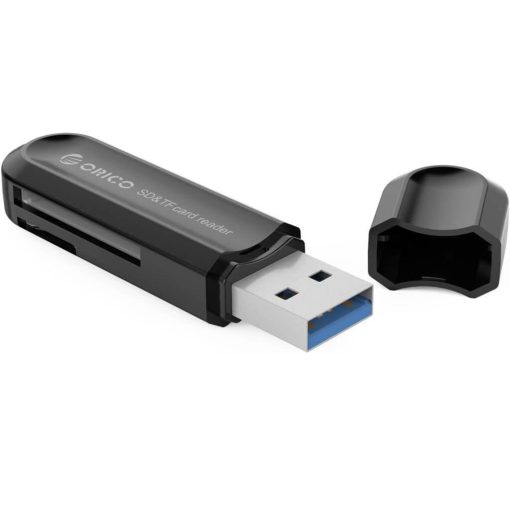 Orico CRS21 USB 3.0 Micro SD & TF Card Reader Black - Image 3