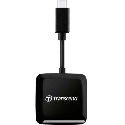 Transcend USB Type-C 3.2 Gen 1 Multifunctional Card Reader RDC3 Black - Image 2