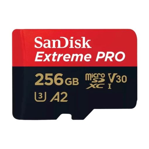 SanDisk 256GB Extreme Pro microSDXC UHS-I Memory Card For 4K UHD Videos