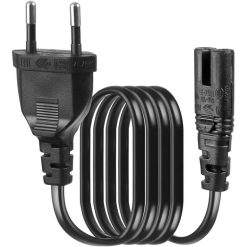 Universal AC Power Cable Cord European Power Cord With 2 Pin 1.8 Meter